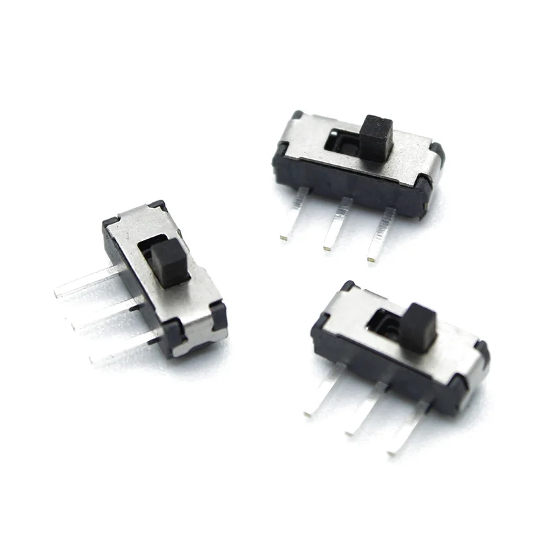 4 шт. MSS22D18 Мини Миниатюрный SMD ползунковый Переключатель 1P2T 3Pin для DIY MSK-12D19 тумблеры электронные аксессуары