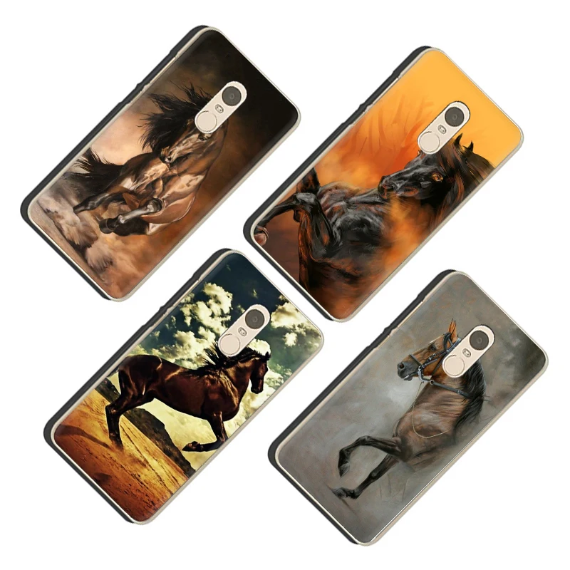 Жесткий чехол для телефона с лошадью, скачущей лошадью для Redmi 4A 4X5 6 A Plus Pro 7 GO Note 4 4X5 6 7 8 Pro 5A Prome 7A K20 Pro
