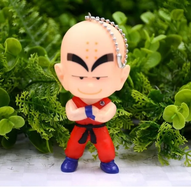 I 9CM 12 см Dragon Ball Z фигурка Сон Гоку криллин Мастер Роши фигурка игрушки ПВХ Модель Кукла автомобиль качели Коллекционная модель игрушки - Цвет: I 9CM