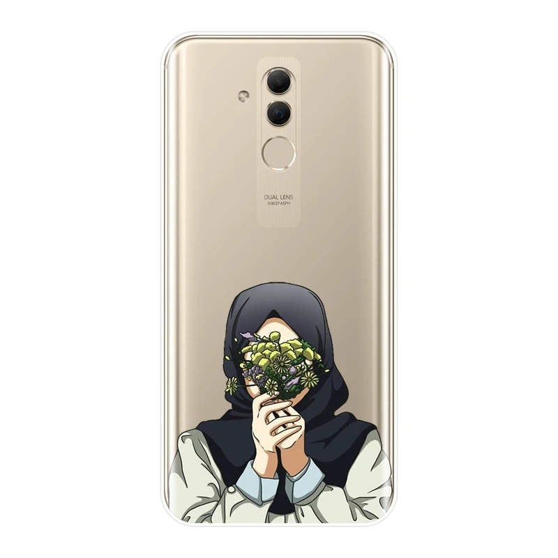 Задняя крышка для Huawei Mate 9 10 20 Lite исламский арабский мусульманский глаз мягкий