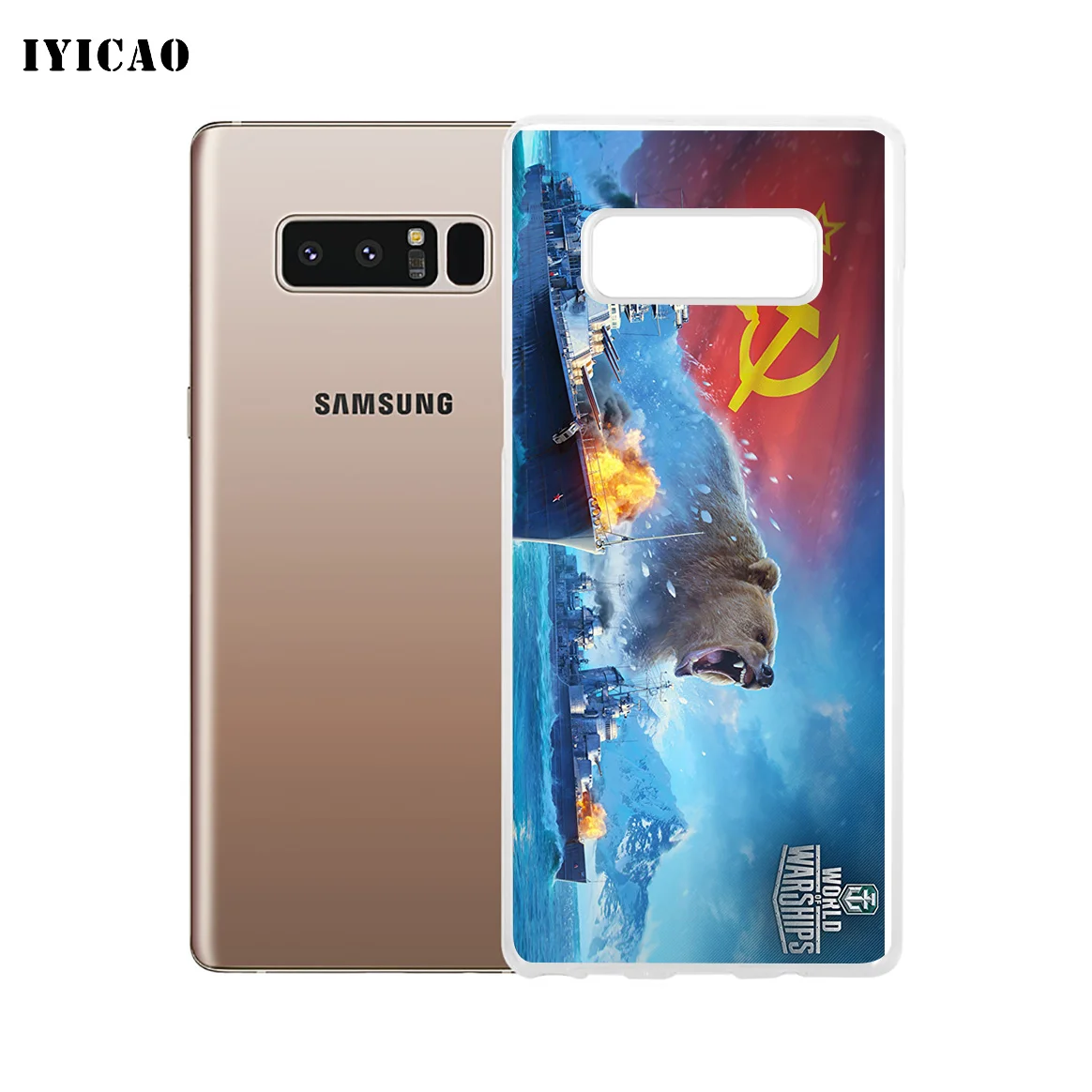 IYICAO World Of Warships Мягкий силиконовый чехол для телефона Samsung A5 A6 Plus A7 A8 A9 J3 J5 J7 Note 8 9 из