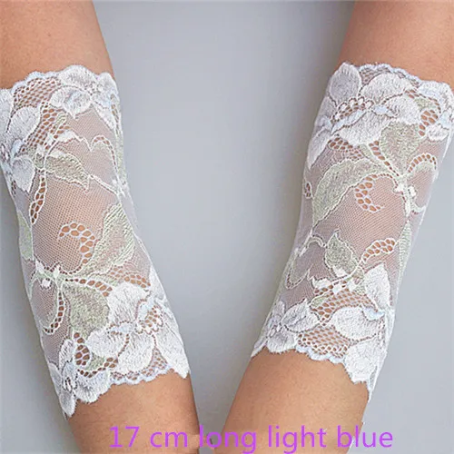 Летняя хлопковая кружевная манжета на рукавах с УФ защитой защита от солнца