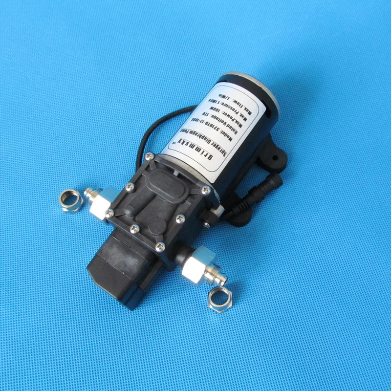 24V DC 100W fog/spray/misting spraying pesticide farm greenhouse garden irrigation use high pressure micro diaphragm water pump |