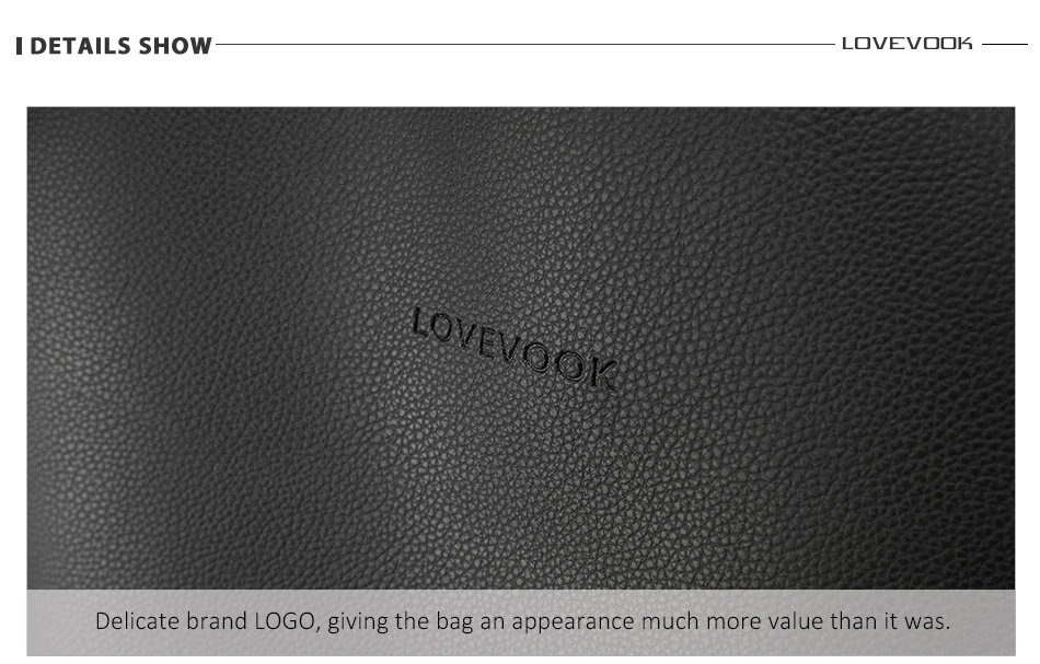 LOVEVOOK, женские сумки, женские сумки-мессенджеры, большая сумка на цепочке, сумки через плечо, сумки, кошелек, высокое качество, 3 комплекта