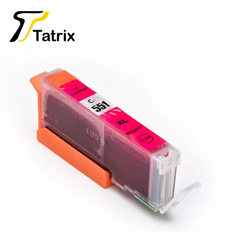 PGI-550XL CLI-551XL Совместимый струйный картридж для Canon PIXMA