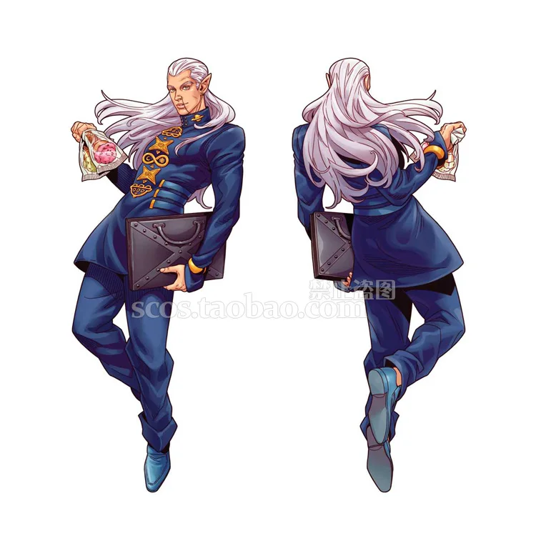 01 Япония Аниме JoJo Необычные Приключения Higashikata Josuke Leone Abbacchio Косплей акриловая настольная подставка фигурка модель игрушки подарки - Цвет: 01