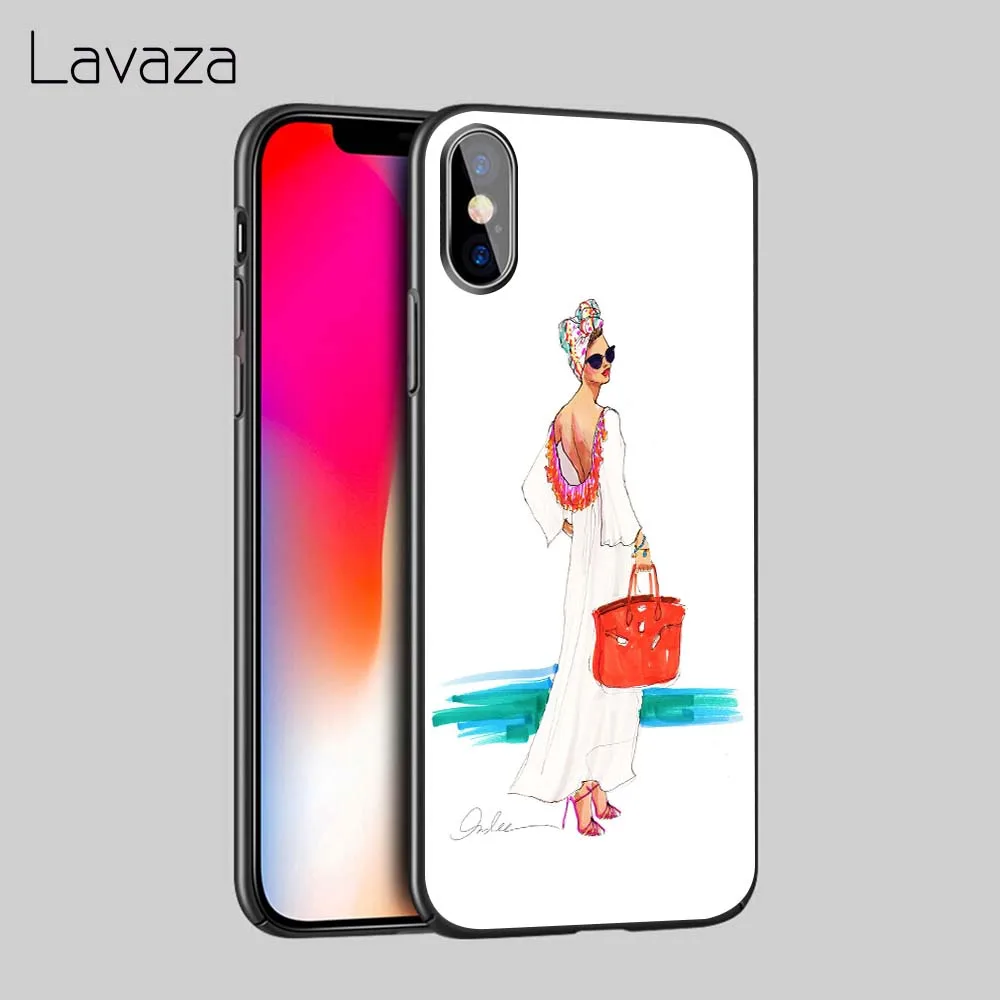Lavaza VOGUE Рождество принцесса Девушка Мягкий ТПУ чехол для Apple iPhone 6 6S 7 8 Plus 5 5S SE X XS MAX