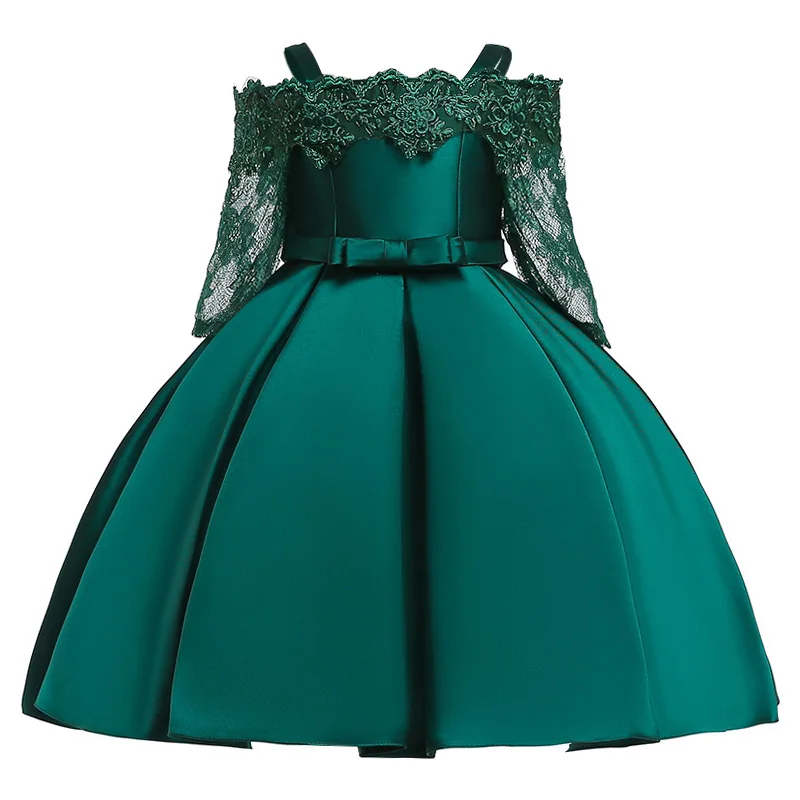 Toddler Summer Dresses for Girls elegant princess Flower Girl Dress Children Wedding Birthday Party easter Costume | Детская одежда и