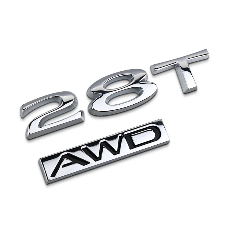 

Автомобильная наклейка эмблема значок для Buick Envision 28T AWD Tail ABS Серебряная Настройка автостайлинг аксессуары