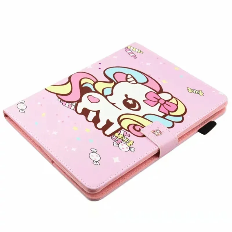 Чехол для планшета iPad 4 iPad 3 iPad 2 hoesjes милый мультяшный Единорог чехол оболочка Fundas для iPad 2/3/4 чехол Coque Etui+ стилус