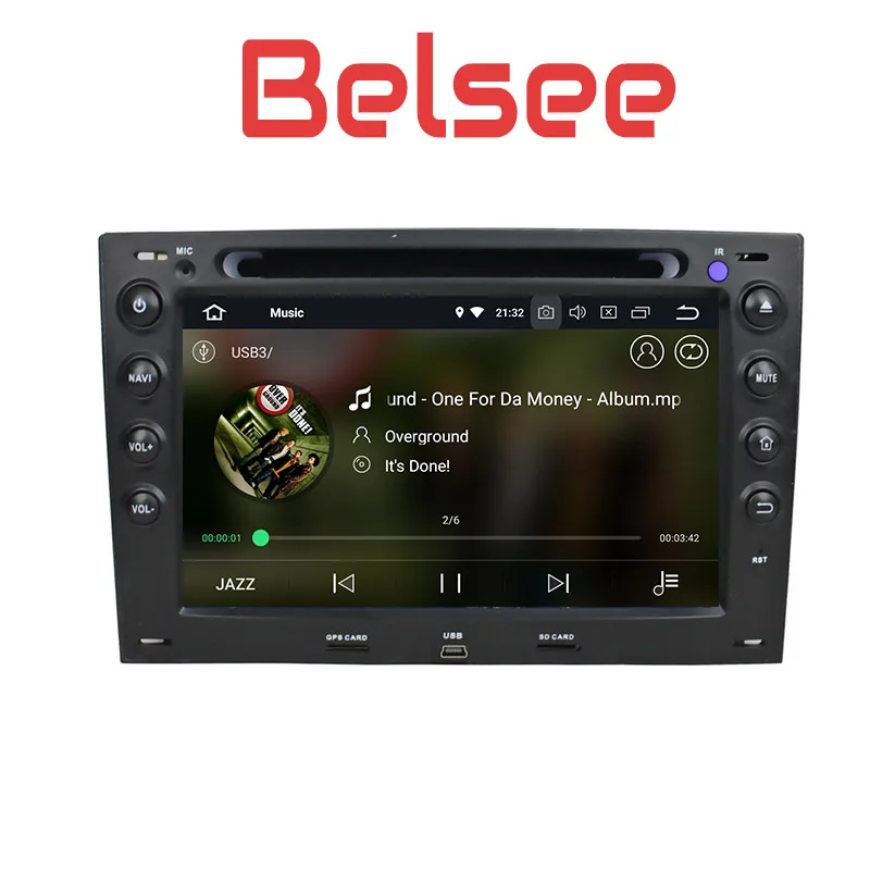Belsee Android 8 0 автомобильный Радио Стерео Авторадио головное устройство GPS Навигация
