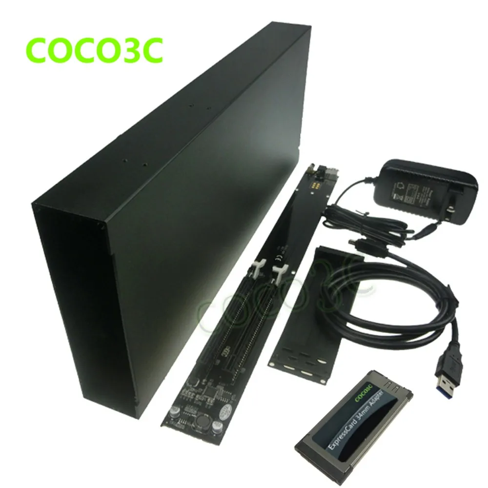 Ноутбук ExpressCard 34 до 2 pci-e 16x Слоты адаптер Riser Card Express 54 PCI звук Network Graphics карты |