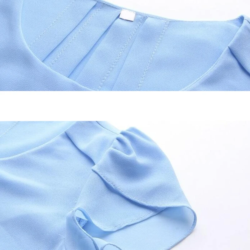 Летняя женская шифоновая блузка новинка 2017 повседневные свободные топы с