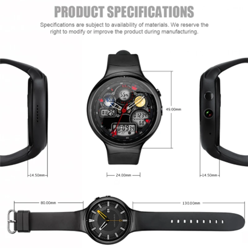 Умные часы I4 AIR, Bluetooth, экшн-камера, умная электроника, шагомер, пульсометр, 16 ГБ, Wi-Fi, gps, часы для IOS, Android, умные часы