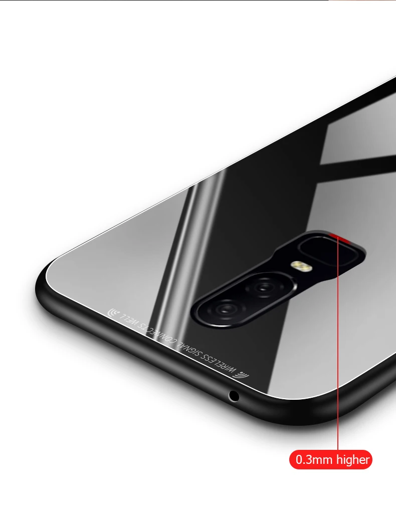 Для Oneplus 7 Pro Чехол из закаленного стекла для телефона силиконовая рамка жесткая стеклянная задняя крышка для One plus 7 Pro 1+ 7 7pro противоударный чехол