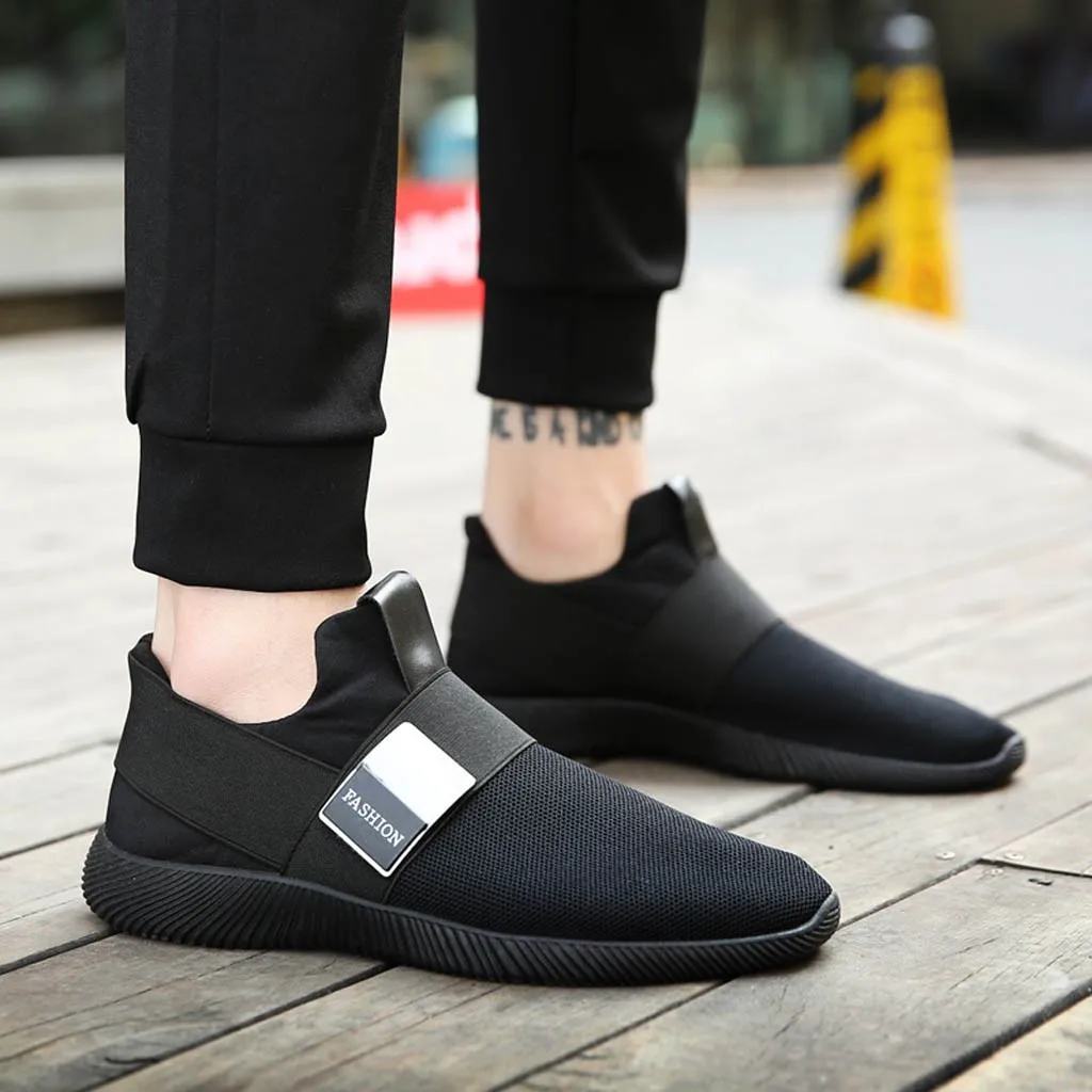 Модные мужские кроссовки повседневная обувь дышащая сетчатая Студенческая для