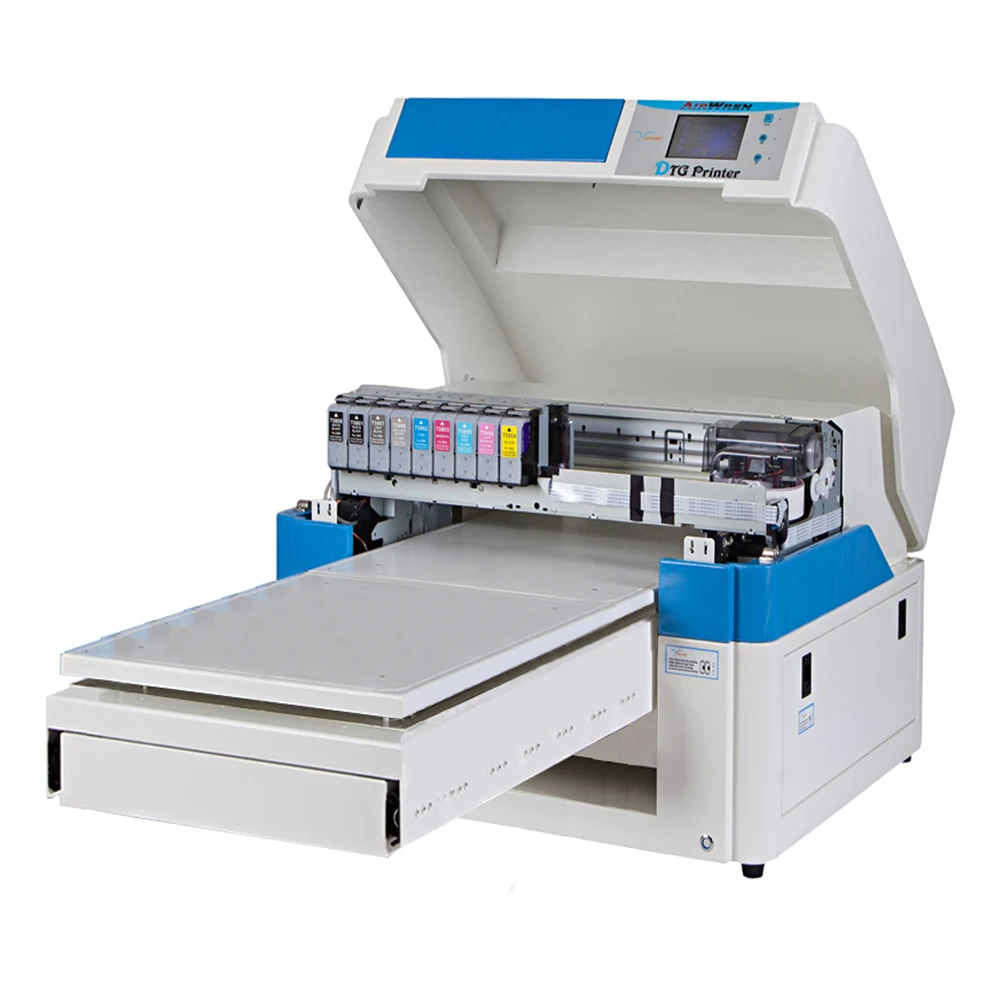 A2 flatbed dtg printer for hoodies sweaters t-shirt