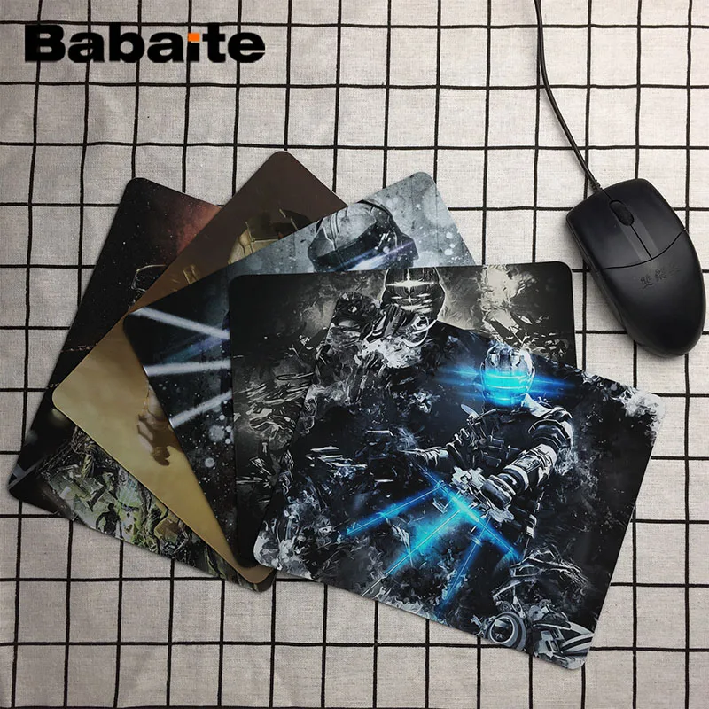 Babaite новый дизайн Dead Space lassc Clarke высокоскоростной коврик для мыши Размер 18x22 см 25x29