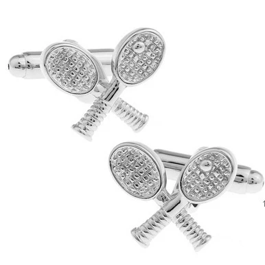 

WN, best-selling Europe and the United States hot style cufflinks French classic tennis racket shirts cufflinks wholesale/retail