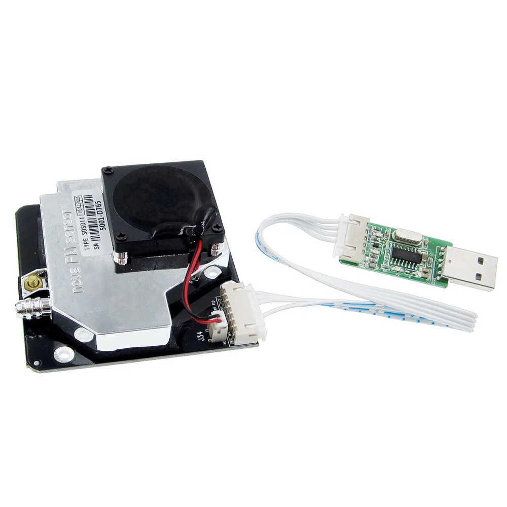 10 шт./лот Nova PM sensor SDS011 высокоточный лазерный датчик обнаружения воздуха pm2.5 модуль