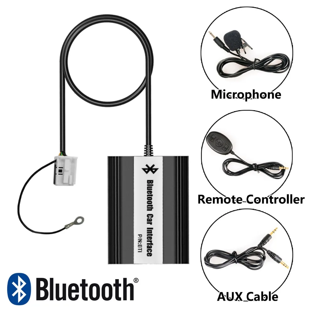 APPS2Car Bluetooth Hands Free адаптер беспроводной музыкальный USB AUX разъем интерфейс для Audi R8