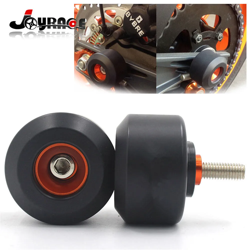 KTM части задняя вилка мотоцикла колеса Рамка слайдер Краш протектор для DUKE