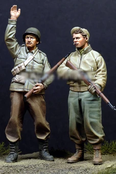 [Tuskmodel] 1 35 масштаб смола комплект модели фигурки WW2 A110|Наборы для сборки моделей| |