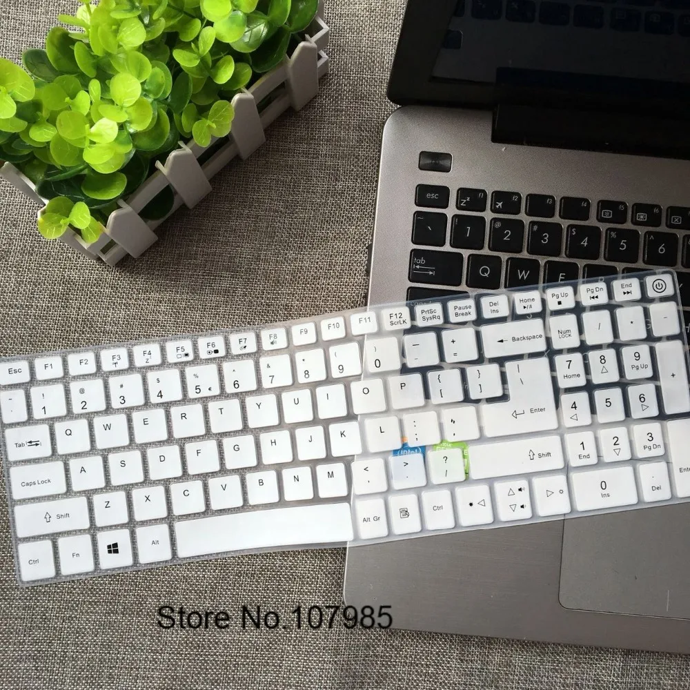 Силиконовая Защитная крышка для клавиатуры 15 6 дюйма Acer Aspire E15 E E5-576 E5576 V3 V15 E5-553G/Aspire