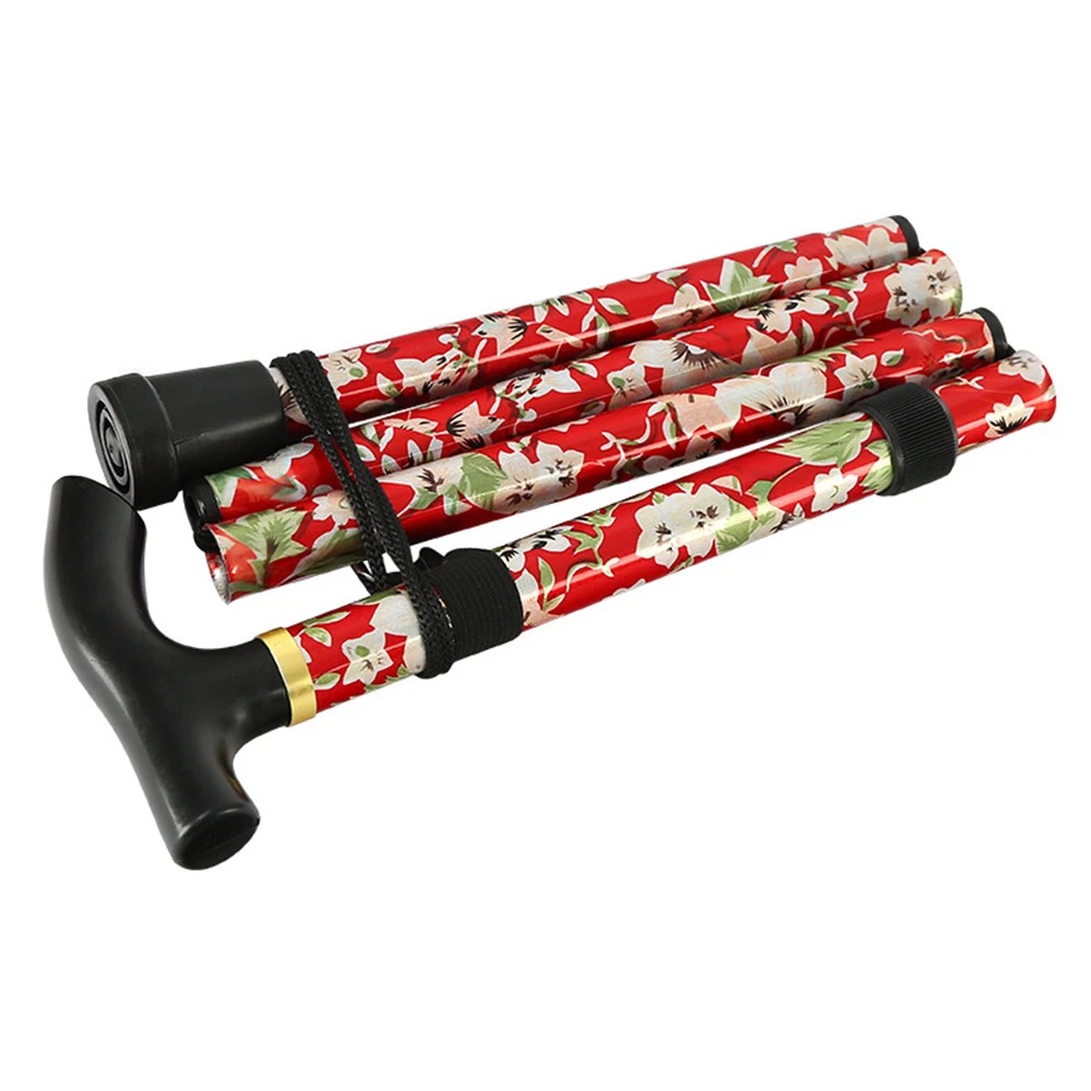 92 см алюминиевый сплав пять секций складной трость т руль безопасности для