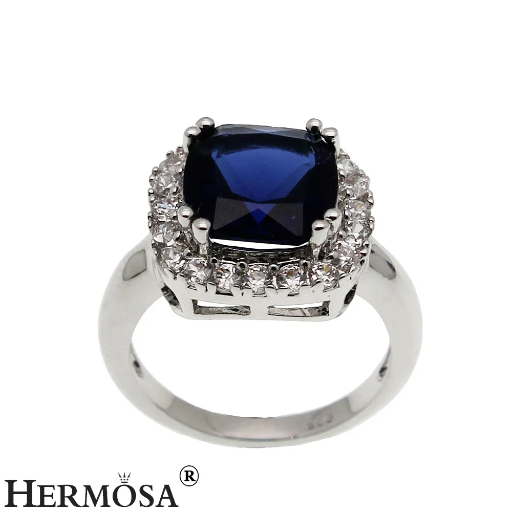 Hermosa Grace подарок блестящие королевские женские ювелирные изделия модное кольцо
