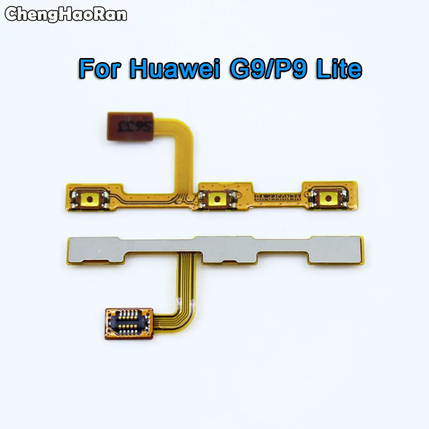 ChengHaoRan для Huawei P7 P8 P9 Lite G9 Honor 3C 4X 5X 6 Plus 7 7i G730 гибкий кабель кнопки