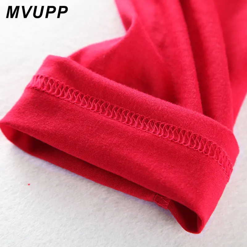 Mommy and Me модное платье MVUPP для мамы и дочки Красные кружевные лоскутные платья с