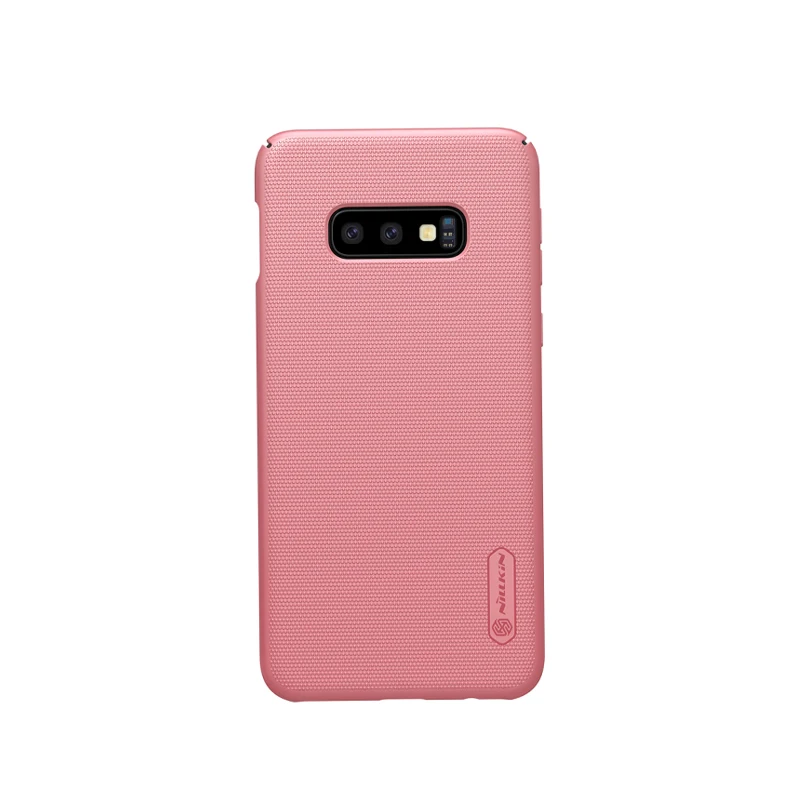 For Samsung Galaxy S10e case cover global S10e back cover Super Frosted protective case samsung s10e Nillkin original case - Цвет: Rose Gold