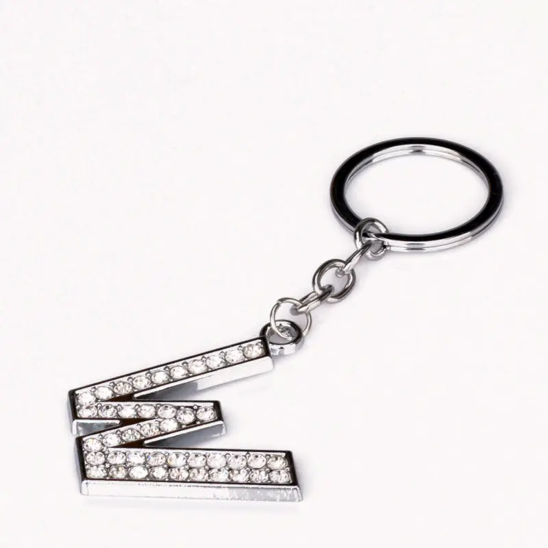Модный брелок с надписью W кристаллами очаровательные подарки женские и мужские