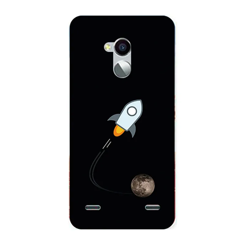 Мягкий силиконовый чехол для ZTE Blade V7 Lite с рисунком V 7 матовый телефона цветов
