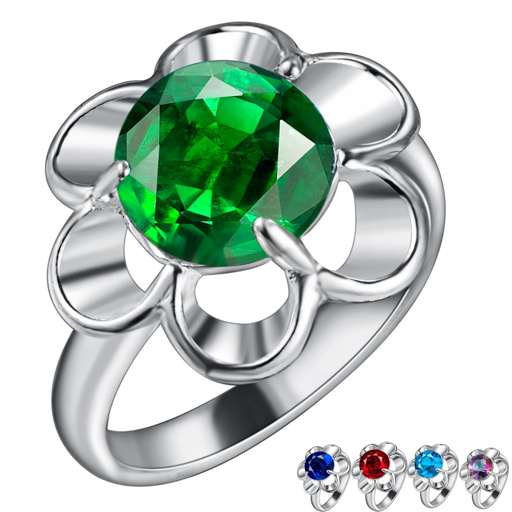 Новое поступление 2016 бриллиантовое элегантное женское кольцо с выложенным