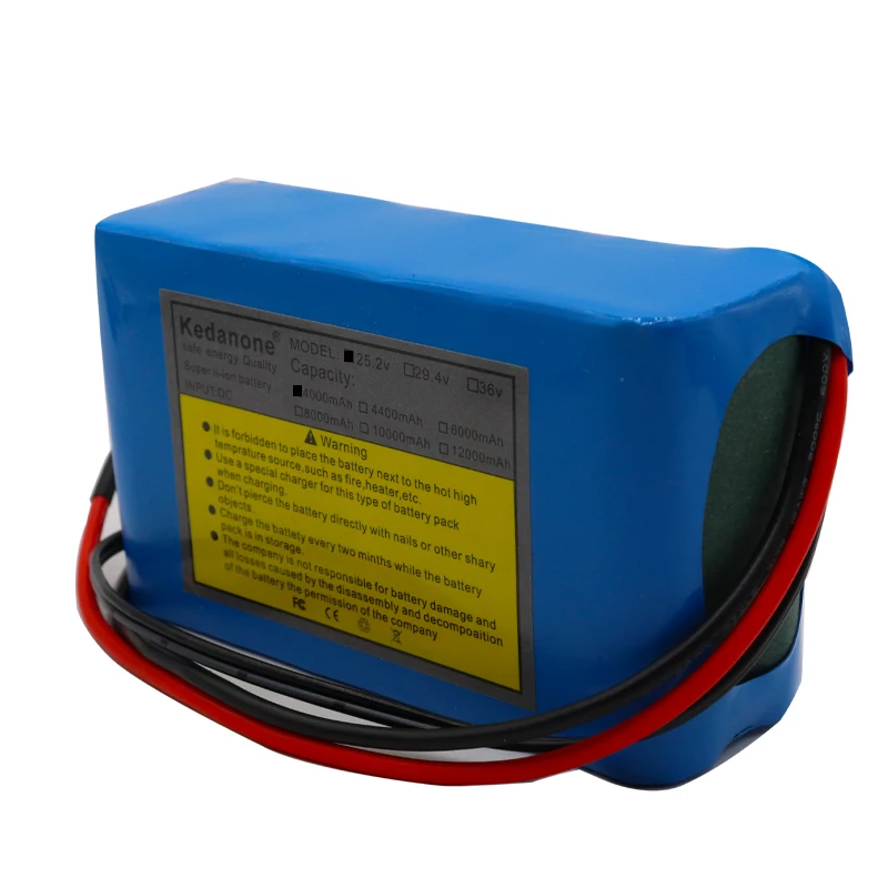 24V 4Ah 6S2P 18650 аккумулятор литий ионный 25 2 v 4000mah Электрический велосипед