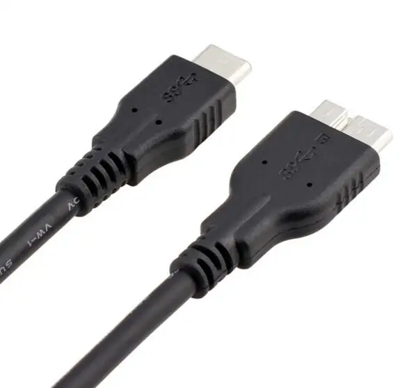 Micro B USB 3 0 к Type C кабель Type-C SSD твердотельный накопитель кабели мобильный жесткий