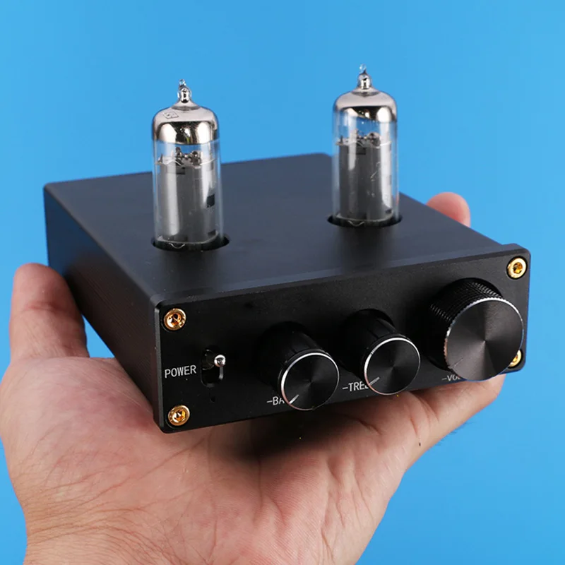 6J3/6K4 вакуумный трубчатый усилитель Предварительный HiFi двухканальный регулятор