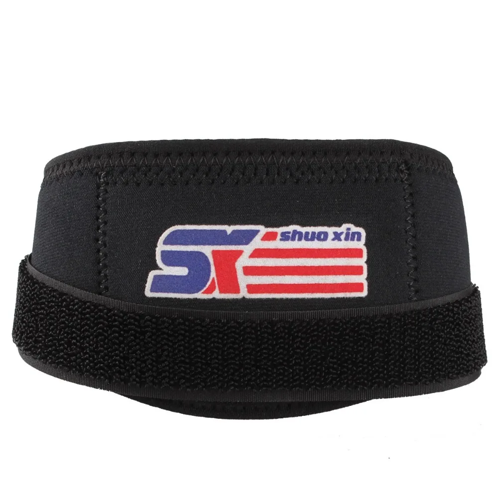 Регулируемый спортивный наколенник SX541 с поясом черный|knee brace|sport knee bracesport |