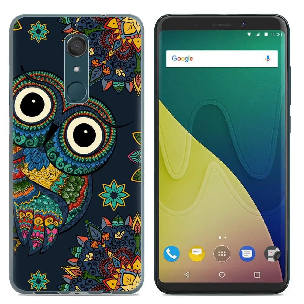Чехол для телефона Wiko View XL 5 99 дюйма милый мультяшный высококачественный мягкий