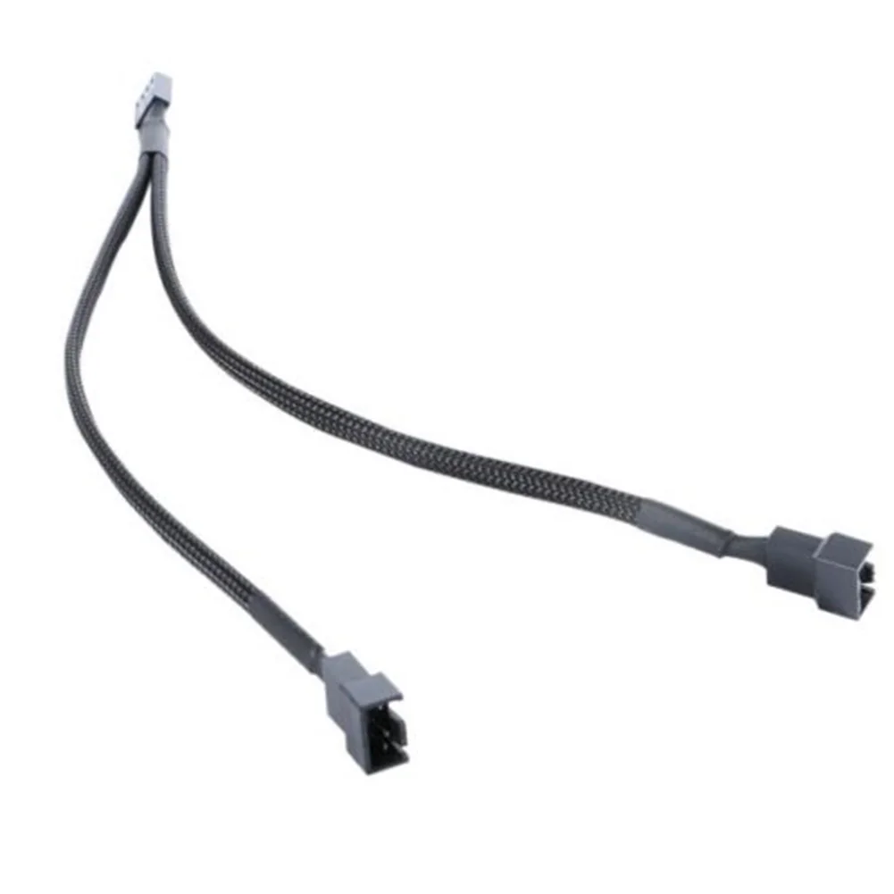 Компьютерные подключенные Провода кабели 30 см 3/4 Pin PWM для двойной мощности с ШИМ
