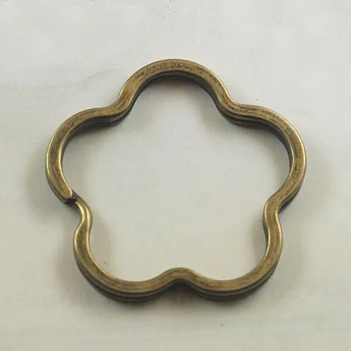 Antique Bronze tone Metal Cute Cartoon Key Holder Split Rings Ring Chain Keyfob Accessories DIY Findings | Украшения и аксессуары