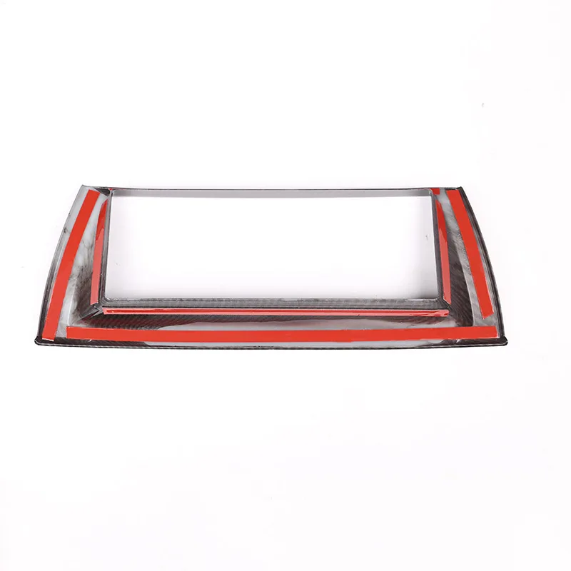 

Left Hand Drive For X5 E70 X6 E71 2008-2013 Carbon Fiber Style ABS Car ABS Navigation Frame Trim Accessories