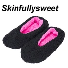 Теплые домашние женские шерстяные тапочки, хлопковая обувь, плюшевая женская обувь для пола, флисовые комнатные тапочки