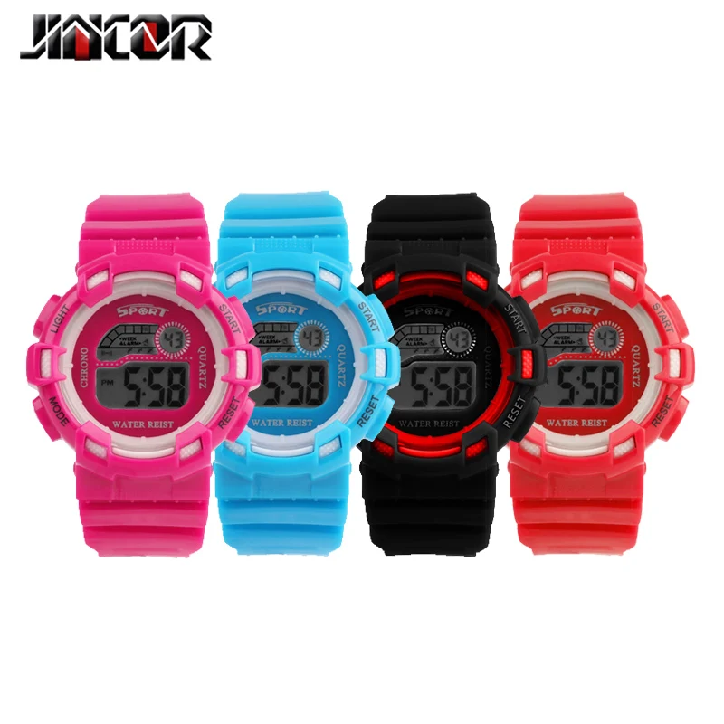 Multifunctional electronic watch leisure outdoor children's waterproof chronograph LED luminous bracelet | Электроника