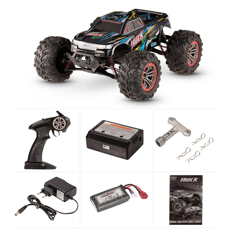 XinleHong 9125 1/10 2 4G 4WD 46 км/ч высокая скорость RC гоночный автомобиль короткий курс