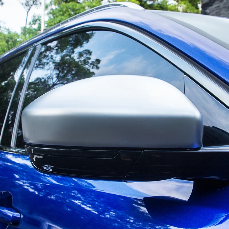 

For Jaguar F-Pace f pace X761 2016 2017 ABS Plastic Side Rearview Mirror Cover Trim 2pcs Exterior Car Styling