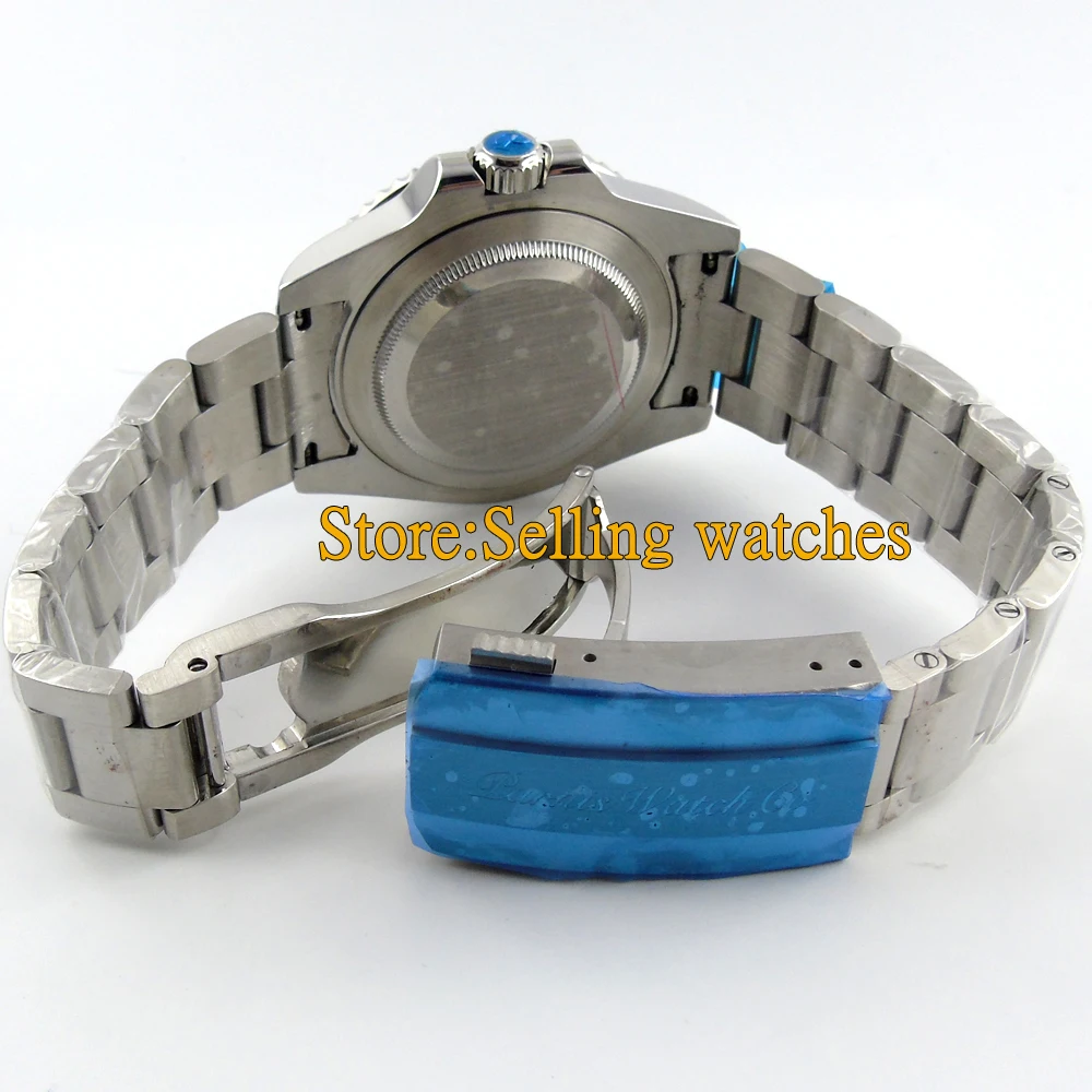 Мужские автоматические часы Parnis 40 мм GMT SEA Style|watch style|watch automatic menwatch men |
