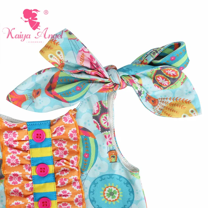 Эксклюзивная Пижама Kaiya Angel 2018 для новорожденных летняя одежда маленьких девочек